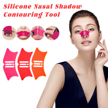 Load image into Gallery viewer, Silicone Nose Shadow Tool Makeup Tool Silicone Eye Makeup Assistant Paint Eyeliner Eyelash Baffle Paint Nose Shadow Repair Highlight Assistant