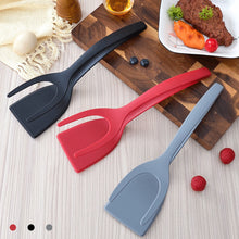 Load image into Gallery viewer, 2-in-1 High Temperature Resistance Pancake Toasted Bread Fried Egg Clip Flipping Shovel Kitchen Tool Shovel Beef Steak Shove