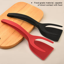Load image into Gallery viewer, 2-in-1 High Temperature Resistance Pancake Toasted Bread Fried Egg Clip Flipping Shovel Kitchen Tool Shovel Beef Steak Shove