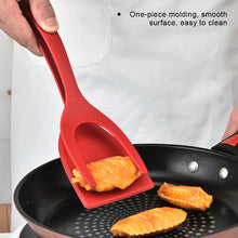 Load image into Gallery viewer, 2-in-1 High Temperature Resistance Pancake Toasted Bread Fried Egg Clip Flipping Shovel Kitchen Tool Shovel Beef Steak Shove