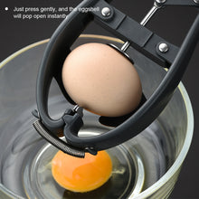 Load image into Gallery viewer, Stainless Steel Egg Opener Scissors Manual Egg Tools Eggshell Cracker Topper Eggs Opener Separator Kitchen Novel Accessories
