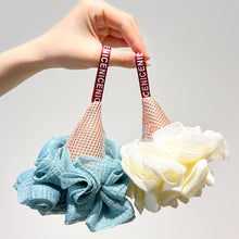 Load image into Gallery viewer, Ice cream high-end bath ball, large bath flower back rub bath bubble, soft and non scattering bath flower children's bath ball