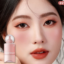 Load image into Gallery viewer, Aquatic Liquid Powder Blusher Natural Powder Blusher Vitality Pink Pressed Blush Liquid Water Light Expansion Color Cheek Tint Makeup Rouge