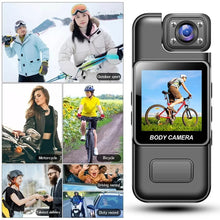 Load image into Gallery viewer, Portable Mini 4K WiFi Sports Camera with Screen HD Outdoor Cycling Action Cam DVR Recorder Waterproof Mount Camera