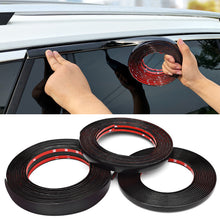 Load image into Gallery viewer, 3/5M Car Exterior Glossy Black Body Strip Bumper Door Protective Moulding Styling Trim Sticker 6MM 8MM 10MM 12MM 15MM 20MM 30MM