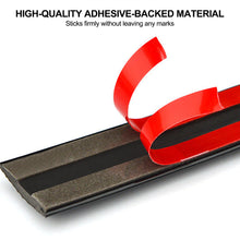 Load image into Gallery viewer, 3/5M Car Exterior Glossy Black Body Strip Bumper Door Protective Moulding Styling Trim Sticker 6MM 8MM 10MM 12MM 15MM 20MM 30MM