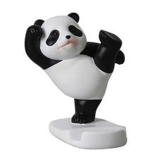 Load image into Gallery viewer, Universal Cute Panda Mobile Phone Holder Stand Modern Resin Sculpture Statue Home Office Desk Decoration