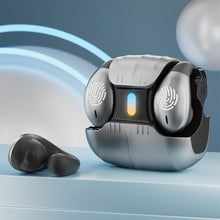 Load image into Gallery viewer, Bone Conduction Open Ear Clip Wireless Bluetooth 5.5 Headphones LED Breathing Light Noise Canceling Earbuds for Music