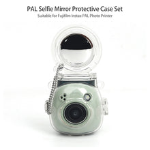 Load image into Gallery viewer, For Fuji Camera Instax Pal Crystal Case Anti-Scratch Anti-Fall Pal Set With Self-Shooting Mirror Transparent Protective Shell