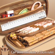 Load image into Gallery viewer, 3D Eva Capibara Pencil Case Cartoon Cute Large Capacity Stationery Bag Pencil Case for Students School Supply Stationery bag