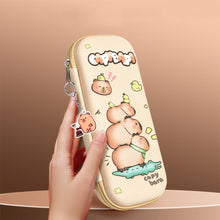 Load image into Gallery viewer, 3D Eva Capibara Pencil Case Cartoon Cute Large Capacity Stationery Bag Pencil Case for Students School Supply Stationery bag