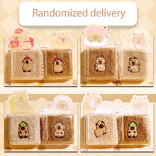 Load image into Gallery viewer, Cute Things Kawaii Stationery Back To School Supplies Capybara Stationery Mini Portable Notebook Gift for Kids Small Notepad
