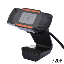 Load image into Gallery viewer, 1080/720P Desktop Computer Camera USB Online Class Webcam with Microphone Computer Drive Camera USB Camera PC Webcam