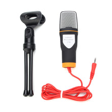 Load image into Gallery viewer, Microphone Professional Sound Podcast Studio Microphone for Computer Laptop Skype Singing Desktop Speech Meeting