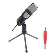 Load image into Gallery viewer, Microphone Professional Sound Podcast Studio Microphone for Computer Laptop Skype Singing Desktop Speech Meeting