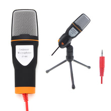 Load image into Gallery viewer, Microphone Professional Sound Podcast Studio Microphone for Computer Laptop Skype Singing Desktop Speech Meeting