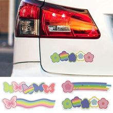 Load image into Gallery viewer, Motorcycle Helmets Diamond-Grade Colourful Reflective Sticker Nighttime Anti-Collision Warning Decals Scratch Decor Sticker