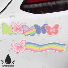 Load image into Gallery viewer, Motorcycle Helmets Diamond-Grade Colourful Reflective Sticker Nighttime Anti-Collision Warning Decals Scratch Decor Sticker