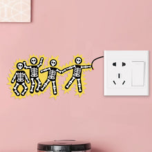 Load image into Gallery viewer, Electric Shock Warning Sticker 16x8cm Safety Reminder Wall Decal for Home Office Electrical Hazard Alert Decor
