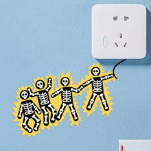 Load image into Gallery viewer, Electric Shock Warning Sticker 16x8cm Safety Reminder Wall Decal for Home Office Electrical Hazard Alert Decor
