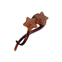 Load image into Gallery viewer, Elegant Star Twist Hair Clip for Women Non-Slip Updo Hair Claw Female Daily Sweet Hair Accessories Hair Crab Make Up Small Size Hair Clip Hair Pins