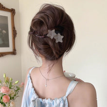 Load image into Gallery viewer, Elegant Star Twist Hair Clip for Women Non-Slip Updo Hair Claw Female Daily Sweet Hair Accessories Hair Crab Make Up Small Size Hair Clip Hair Pins