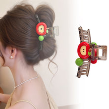 Load image into Gallery viewer, Cute Apple Series Hair Claw for Women Hair Clips Girls Sweet Barrettes Kawaii Hair Accessories Side Clips