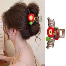 Load image into Gallery viewer, Cute Apple Series Hair Claw for Women Hair Clips Girls Sweet Barrettes Kawaii Hair Accessories Side Clips