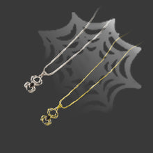 Load image into Gallery viewer, Gothic Punk Spider Pendant Necklace Halloween Cool Choker Hip Hop Punk Style Jewelry Fashionable Edgy Spider Necklace