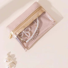 Load image into Gallery viewer, Jewelry Zipper Storage Pouch Earring Bracelet Necklace Organization Bag Traveling Jewelry Packaging Organizer