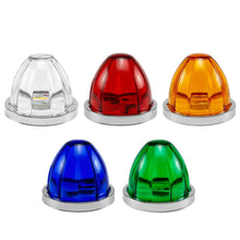 Load image into Gallery viewer, Truck Side Marker Lights 10-30V Cone-Shaped Clearance Lamps Waterproof Marine Signal & Underbody Lights LED Warning Indicators