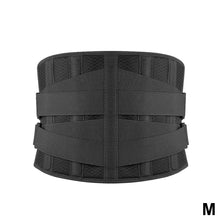 Load image into Gallery viewer, Nylon Waist Lower Back Brace Belt with 6 Stays Anti-skid Orthopedic Lumbar Support Breathable Waist Support for Gym Pain Relief