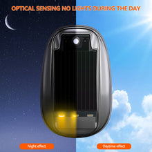 Load image into Gallery viewer, Car Roof Lights Solar Powered Light Flashing Lights Marker Light Cab Mouse Dome Light Chrome Gap for Truck Pickup