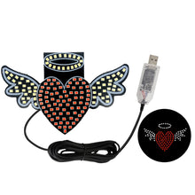 Load image into Gallery viewer, LED Heart Shape Decorative Lamps For Car Interiors Ambient Lighting Remote Control Neon Lights Interior Atmosphere Decor Light