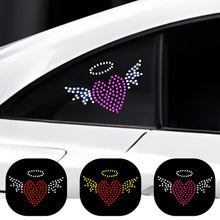 Load image into Gallery viewer, LED Heart Shape Decorative Lamps For Car Interiors Ambient Lighting Remote Control Neon Lights Interior Atmosphere Decor Light