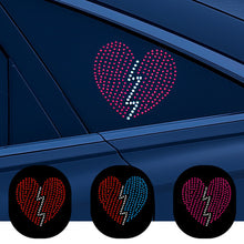 Load image into Gallery viewer, LED Heart Shape Decorative Lamps For Car Interiors Ambient Lighting Remote Control Neon Lights Interior Atmosphere Decor Light