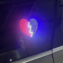 Load image into Gallery viewer, LED Heart Shape Decorative Lamps For Car Interiors Ambient Lighting Remote Control Neon Lights Interior Atmosphere Decor Light