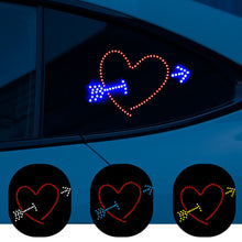 Load image into Gallery viewer, LED Heart Shape Decorative Lamps For Car Interiors Ambient Lighting Remote Control Neon Lights Interior Atmosphere Decor Light