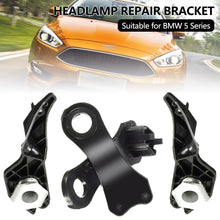 Load image into Gallery viewer, 4Pcs Front Headlamp Repair Kit Bracket Clip Right Left Car Headlight Repair Brackets For BMW E60 E61 525i 530i 540i 545i 550i