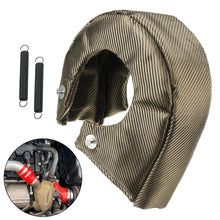 Load image into Gallery viewer, Car Titanium Fiber T3 Turbo Cover Charger Protection Insulation Wrap Heat Shield High Temperature Blanket Motorcycle Accessorie