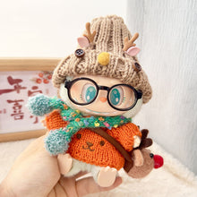 Load image into Gallery viewer, Miniature Lovely Sweater with Deer Horn Hat for 17cm Labubu Dolls Cute DIY Doll Clothes Fashion Accessories Lovely Outfit Gifts for Girls Friends