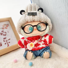Load image into Gallery viewer, Miniature Lovely Sweater with Deer Horn Hat for 17cm Labubu Dolls Cute DIY Doll Clothes Fashion Accessories Lovely Outfit Gifts for Girls Friends