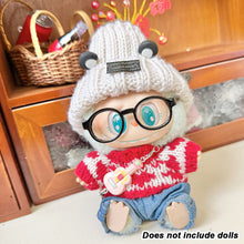 Load image into Gallery viewer, Miniature Lovely Sweater with Deer Horn Hat for 17cm Labubu Dolls Cute DIY Doll Clothes Fashion Accessories Lovely Outfit Gifts for Girls Friends