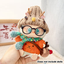 Load image into Gallery viewer, Miniature Lovely Sweater with Deer Horn Hat for 17cm Labubu Dolls Cute DIY Doll Clothes Fashion Accessories Lovely Outfit Gifts for Girls Friends