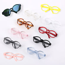 Load image into Gallery viewer, For Labubu Glasses 6.5cm Cute Plastic Glasses for 17cm Labubu 10cm Cotton Doll Dolls Toy Glasses Accessories