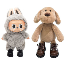 Load image into Gallery viewer, For LABUBU Leather Shoes Suitable for 17cm Labubu Dolls Shoes Boots Toys Casual Sports Shoes Dolls Accessories DIY Doll Toys