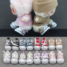 Load image into Gallery viewer, For LABUBU Canvas Shoes Suitable for 17cm Labubu 10cm Cotton Dolls Shoes Boots Casual Shoes Dolls Accessories DIY Doll Toys