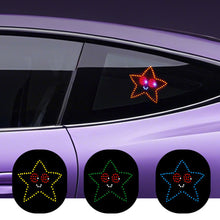 Load image into Gallery viewer, USB Car Window Lights LED Star Decorative Lights Creative Rear Window Ambient Lighting Car Interior Accessories