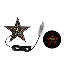 Load image into Gallery viewer, USB Car Window Lights LED Star Decorative Lights Creative Rear Window Ambient Lighting Car Interior Accessories