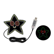 Load image into Gallery viewer, USB Car Window Lights LED Star Decorative Lights Creative Rear Window Ambient Lighting Car Interior Accessories